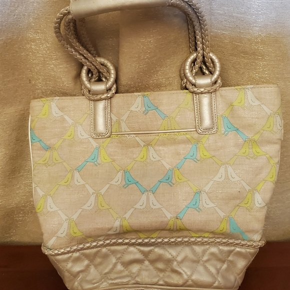 Rare Vera Bradley Promenade Tote in Sittin In a Tree - Picture 2 of 4